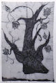 Flowers on Tree, batik