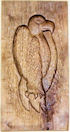 Wood carving, Eagle