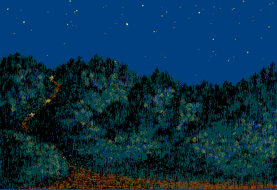 The Hill, computer art
